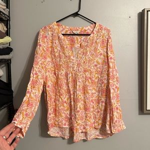 Lucky Brand flowy blouse
